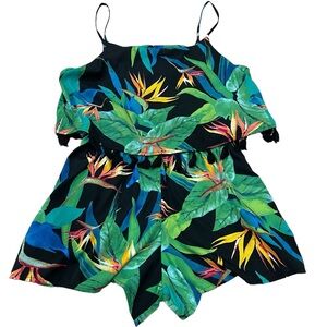 A New Approach a.n.a One-Piece Floral Shorts SZ L